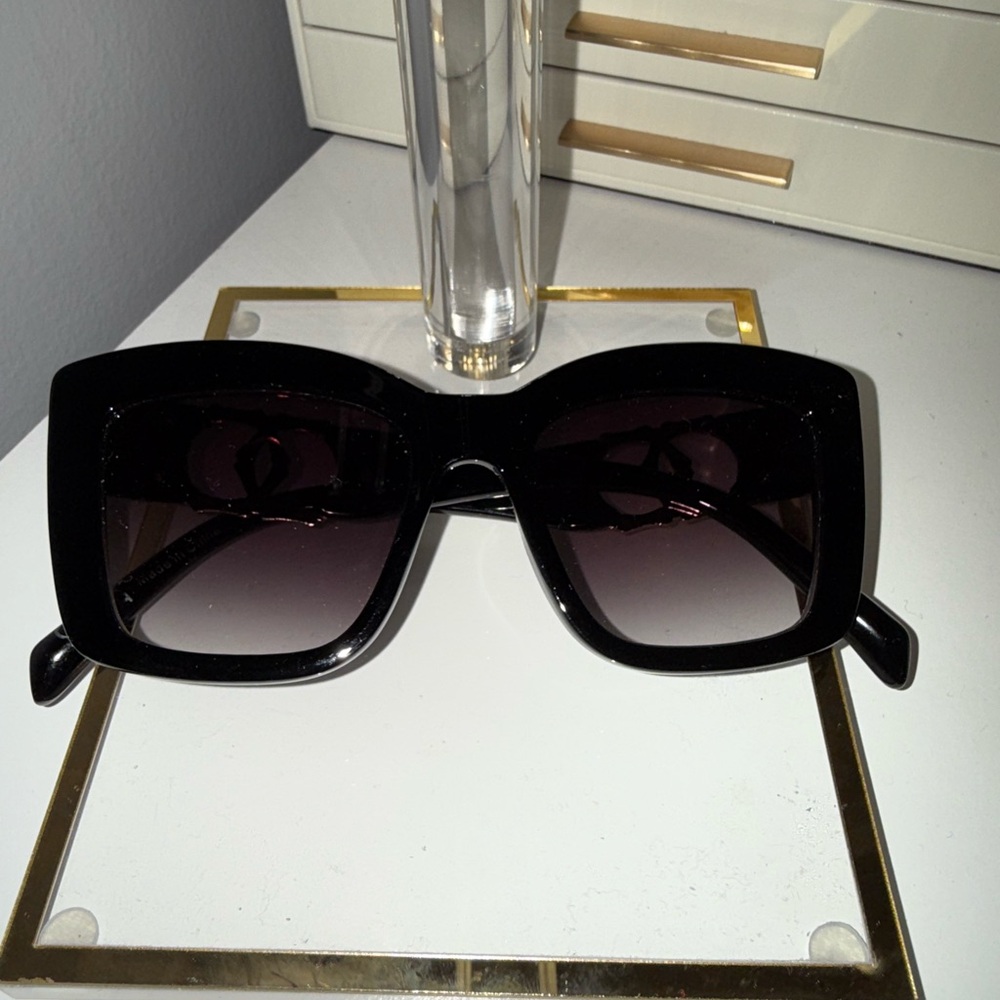 Aldo Black Square Sunglasses